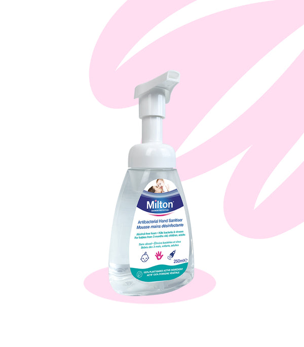 MILTON Antibacterial Non-Alcohol Hand Sanitizer Foam (250ml)