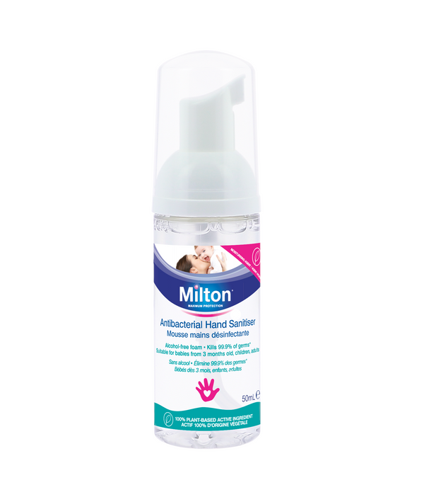 MILTON Antibacterial Non-Alcohol Hand Sanitizer Foam (50ml)