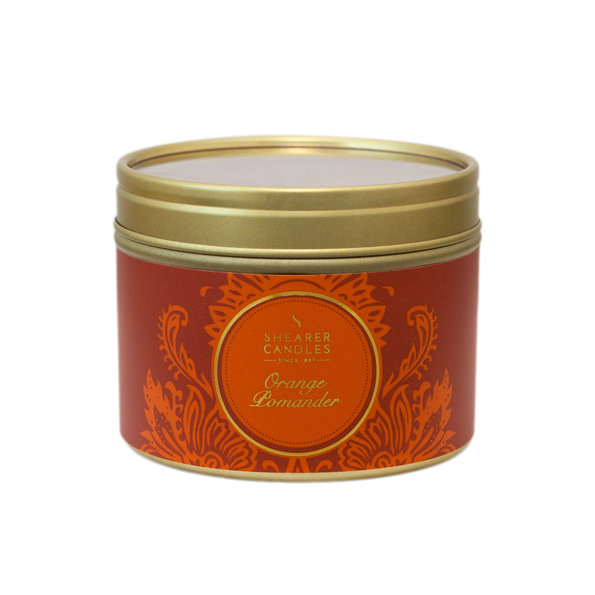 Shearer Candles Orange Pomander Candle (Small Tin) Scenze Singapore
