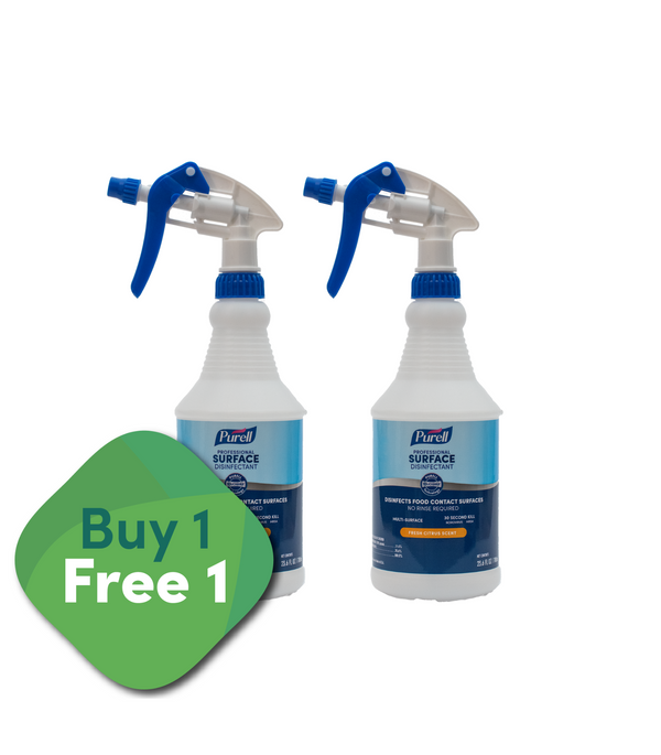 [BUY 1 FREE 1] PURELL® Professional Surface Disinfectant - 700ml Capped Bottle  (with Spray Trigger)