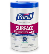 PURELL® Food Service Surface Sanitizing Wipes (Alcohol) - 110 Count (Fragrance Free)