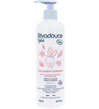 Rivadouce Bébé Bio Superfatting Cleansing Gel (Gel lavant surgras) 500ml