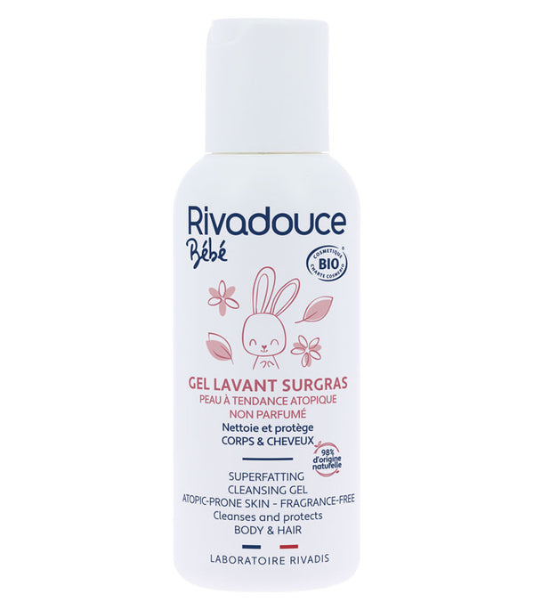 Rivadouce Bébé Bio Superfatting Cleansing Gel (Gel lavant surgras) 75ml