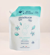 Rivadouce Bébé Eco-Refill Gentle Body Wash (Gel Doux Lavant) 750ml