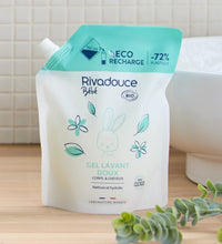 Rivadouce Bébé Eco-Refill Gentle Body Wash (Gel Doux Lavant) 750ml