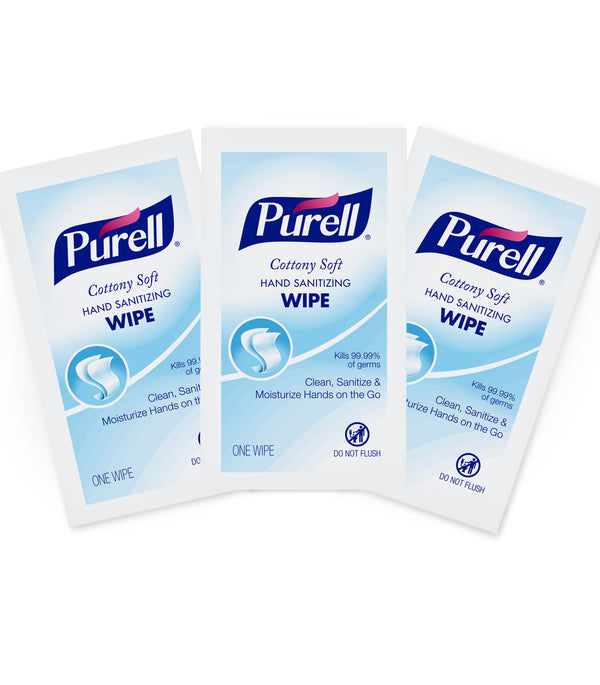 PURELL® Cottony Soft Hand Sanitizing Wipes (100pcs/pack)
