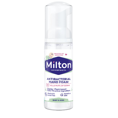 MILTON Antibacterial Non-Alcohol Hand Sanitizer Foam (50ml)