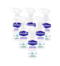 MILTON Multi-Surface Antibacterial Disinfectant (500ml) - Pack of 6