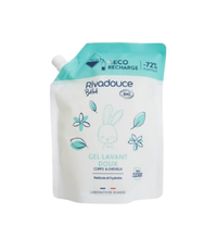 Rivadouce Bébé Eco-Refill Gentle Body Wash (Gel Doux Lavant) 750ml