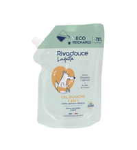 Rivadouce Loupiots Eco-refill Chapeau L'Abricot 3-in-1 Shower Gel 750ml