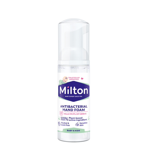 MILTON Antibacterial Non-Alcohol Hand Sanitizer Foam (50ml)