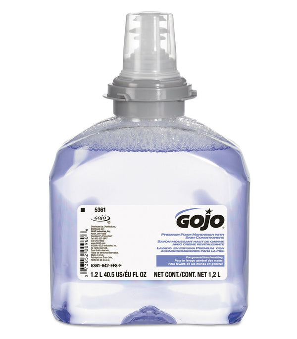 GOJO® Premium Foam Wash with Skin Conditioners 1200ml