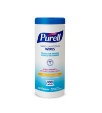 ISE International Singapore PURELL® Hand Sanitizing Wipes (Non-Alcohol) - 100 Count (Pack of 2)