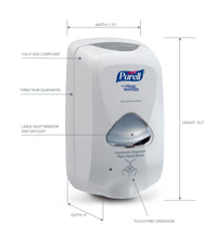 ISE International Singapore PURELL® TFX™ Touch Free Dispenser - Dove Gray